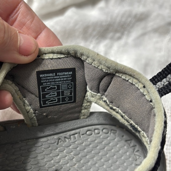 Keen Black and Gray Outdoor Sandals with Closed Toe - Picture 13 of 16